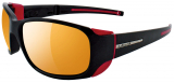 Julbo - Gletscherbrille MonteRosa, Zebra, schwarz/fuchsia