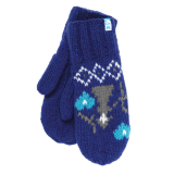 Kari Traa - Horn Mitten, blue, onesize