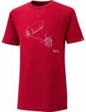 MSR - T-Shirt Benzinkocher Tech T Model 9, red, Gr. L