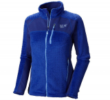 Mountain Hardwear - Hoodless Monkey Grid Woman Jacket, nectar blue, Gr. M