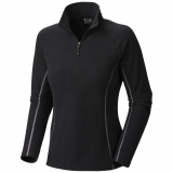 Mountain Hardwear - Microchill Zip T Lady, black, Gr. S