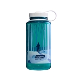 Nalgene - Weithalsflasche Sustain Everyday, Loop-Top, 1L, landscape forest
