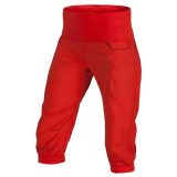 Ocun - Klettercapri Noya Shorts Women, lava red/yellow, Gr. S