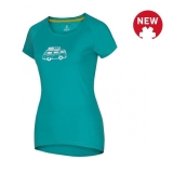Ocun - Raglan Tee Women, green porcelain van, Gr. XS