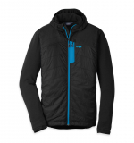 Outdoor Research - Men Deviator Hoody, Polartec Alpha, black/tahoe, Gr. S