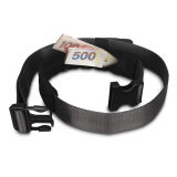 Pacsafe - CashSafe 25 Secure Deluxe Travel Belt Wallet, black