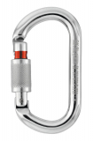 Petzl - Karabiner OK Screw-Lock, grau