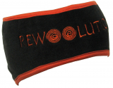 Rewoolution - Stirnband Fleband Fleece Head Band, wenge/rust, Gr. M/L