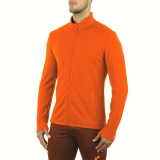 Rewoolution - Fleecejacke Basic Fleece Full Zip Pile Men, rust, Gr. M