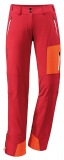 VauDe - Women Ducan Softshell Pants, red, Gr. 40