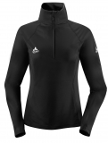 VauDe - Women Albula Halfzip, black, Gr. 42