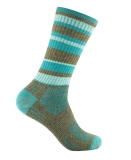 Wrightsock - Anti-Blasen-System Adventure Socke crew, brown/teal, Gr. M (37,5-41)