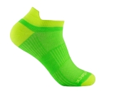 Wrightsock - Anti-Blasen-System Coolmesh II Socke low tab, lemon/lime, Gr. L (41,5-45)