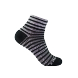 Wrightsock - Anti-Blasen-System Coolmesh II Socke quarter, blue/black/white, Gr. M (37,5-41)