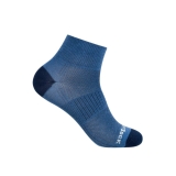 Wrightsock - Anti-Blasen-System Coolmesh II Socke quarter, seablue/navy, Gr. M (37,5-41)