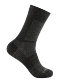 Wrightsock - Anti-Blasen-System Merino Coolmesh II Socke crew, grey/black, Gr. L (41,5-45)