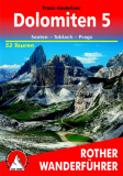 Bergverlag Rother - Wanderführer Dolomiten 5 - Sexten/Toblach/Prags