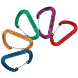 DMM - Karabiner 6er Set Phantom, Drahtschnapper, 6 verschiedene Farben