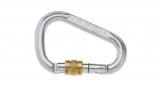 Edelrid - Stahlkarabiner HMS Steel Keylock, silver