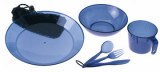GSI Outdoors - Lexan-Geschirr-Set 6-teilig, blau