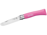 Opinel - Kinder-Messer, Heftl舅ge 10cm mit Klingensperre, rostfrei, pink