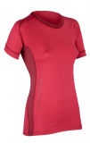 Ortovox - Merino 185 Short Sleeve W-R Pro Team, red/berry, Gr. M