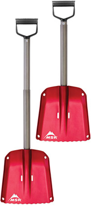 MSR - Lawinenschaufel Operator Snow Shovel D Griff, red/grey