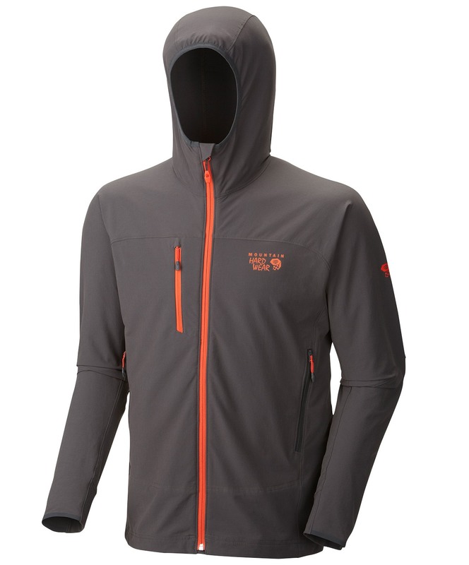 Mountain Hardwear Super Chockstone Softshell Jacket, shark, Gr. M