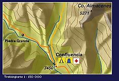 Climbing Map - Karte Cerro Aconcagua, 1:40.000