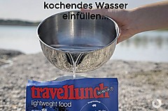 Travellunch - Nudeln Pasta Bolognese mit Rindfleisch, 250g