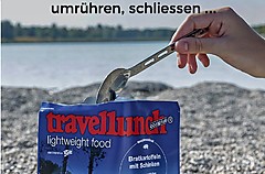 Travellunch - Nudeln Pasta Bolognese mit Rindfleisch, 250g