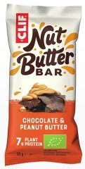 CLIF Bar - Nut Butter EU-BIO Bar Energieriegel Chocolate Chip Peanut Butter, 50g