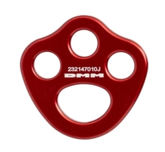 DMM - Miniriggingplatte XSRE Mini Rig, 4kN, red