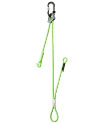 Edelrid - Einstellbares Verbindungsmittel Switch Double Adjust, 120 cm, neon green