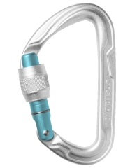 Edelrid - Karabiner Pure Screw III, silver