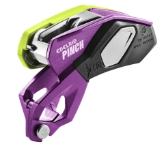 Edelrid - Sicherungsgerät Pinch Halbautomat, 8,5-10mm, violet/oasis