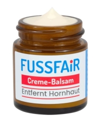 Fussfair - Hornhautentferner - Balsam-Creme, Tiegel 30ml
