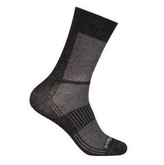 Wrightsock - Anti-Blasen-System Coolmesh II Socke crew, black/marl, Gr. M (37,5-41)